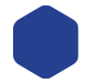 honeycomb icon - blue-1